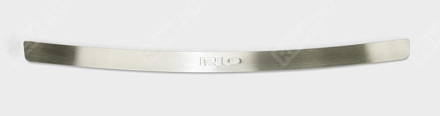 R84504Y300  накладка на порог заднего бампера с логотипом, нержавеющая сталь, седан (фото 1)