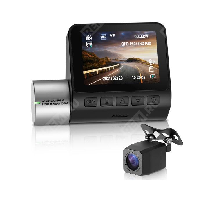  GR016  видеорегистратор 4к с 2 камерами (фото 1)