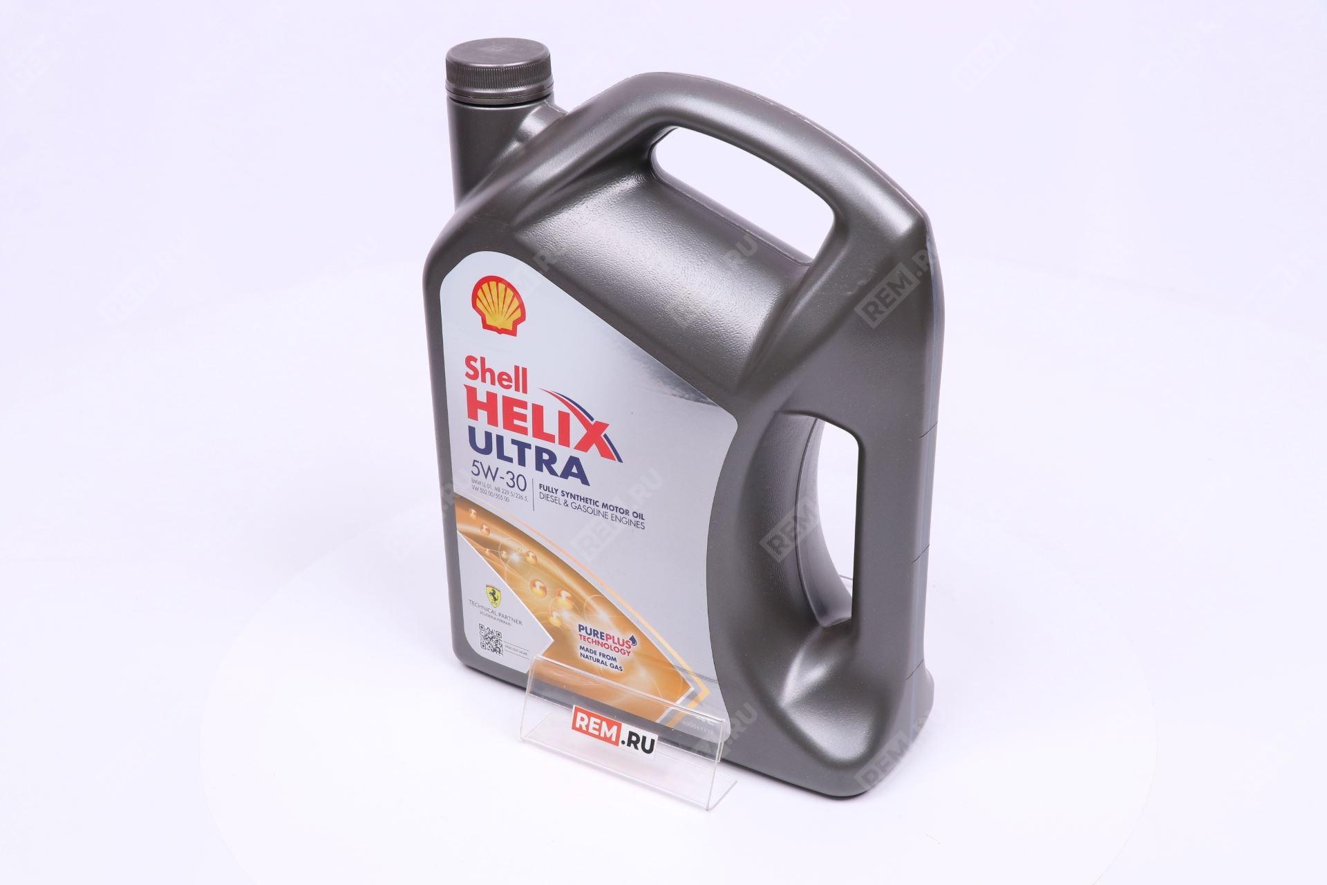  550046268 масло моторное shell helix ultra 5w-30, 4л