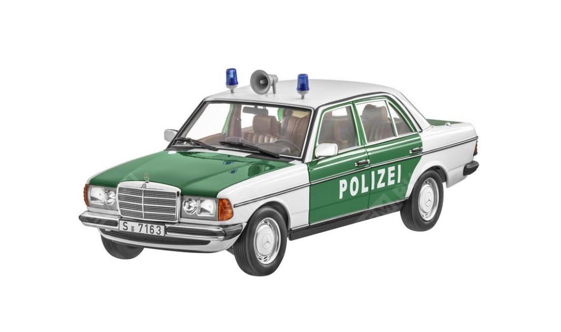  B66040676  модель авто mercedes-benz 200 w 123 (1980–1985) «полицейский автомобиль» (фото 1)