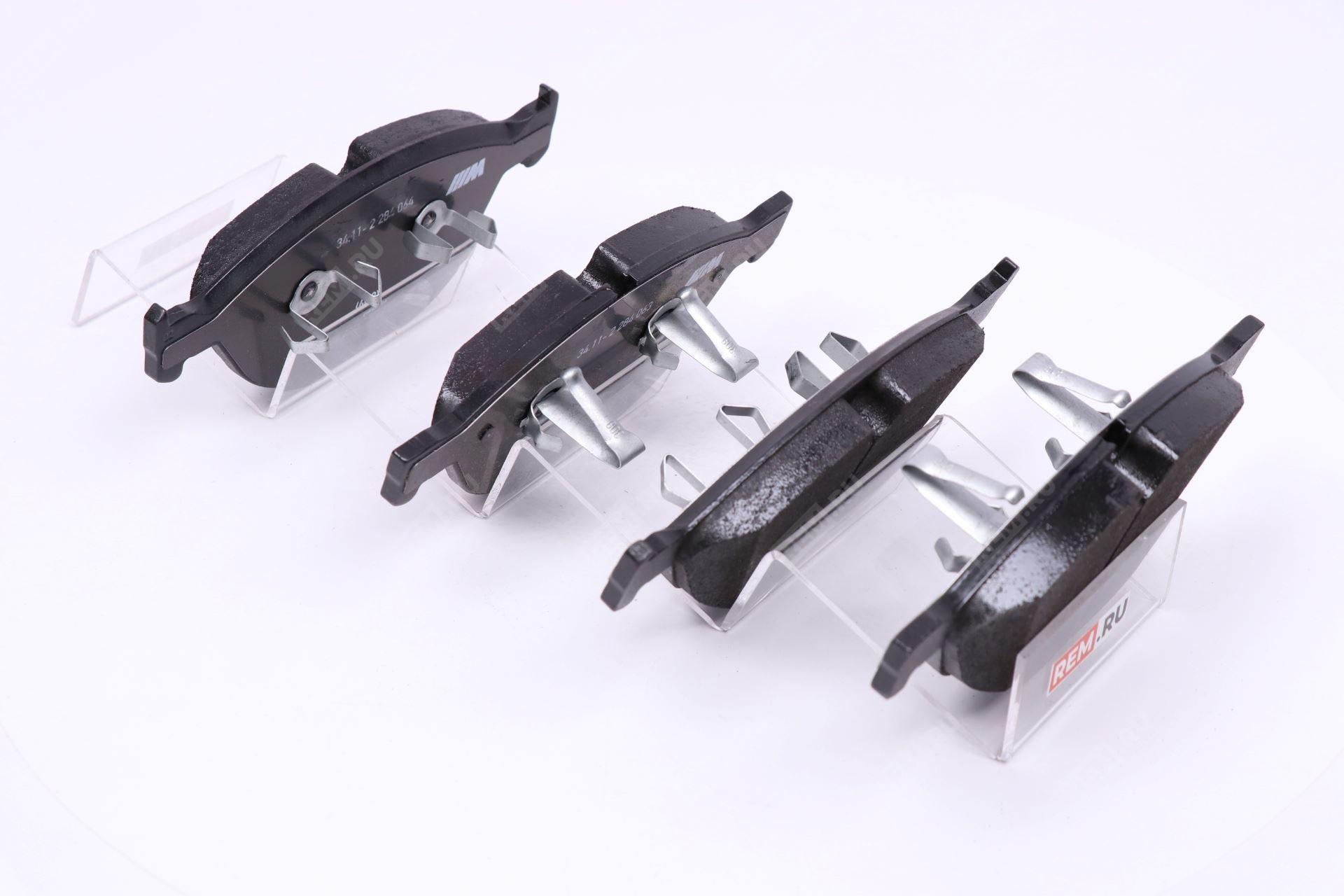  34112284065  колодки тормозные передние (фото 2)