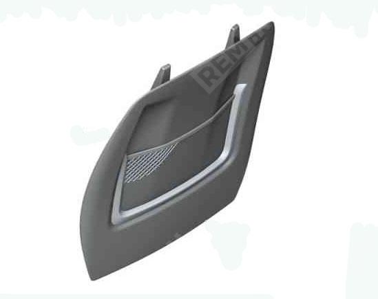 Накладка на спинку переднего кресла с сеткой BMW  52107288400  накладка на спинку переднего кресла с сеткой (фото 1)