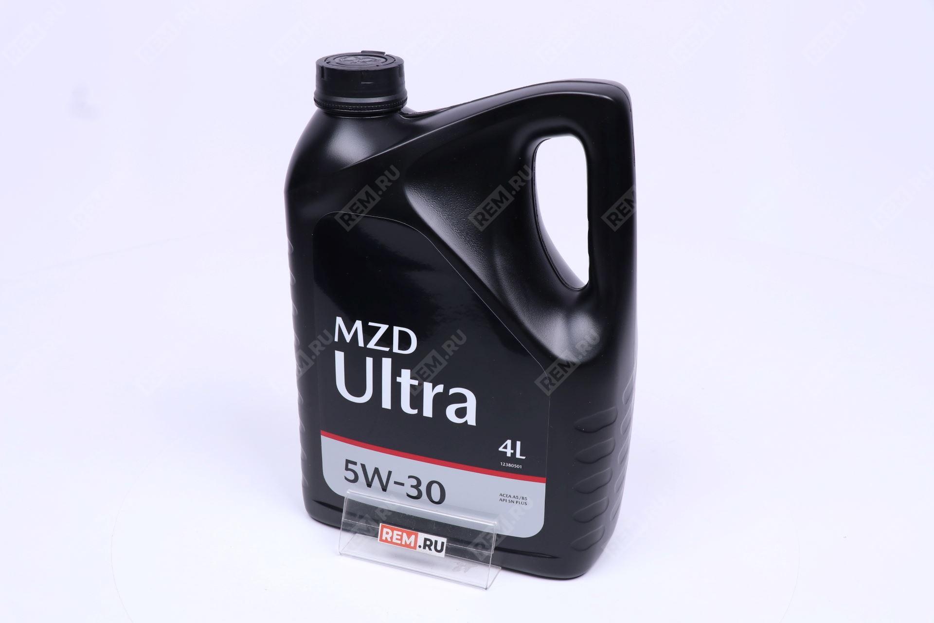  830077TLU005 масло моторное mzd ultra 5w-30, 4л