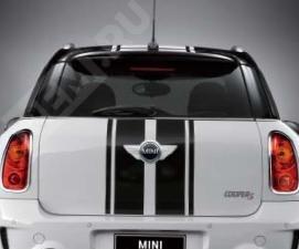  51142184351  наклейки на капот и крышку багажника, черные (фото 2)