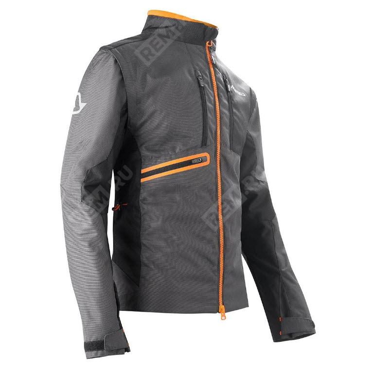  0022169.313.066  куртка acerbis enduro black/orange, размер l (фото 2)