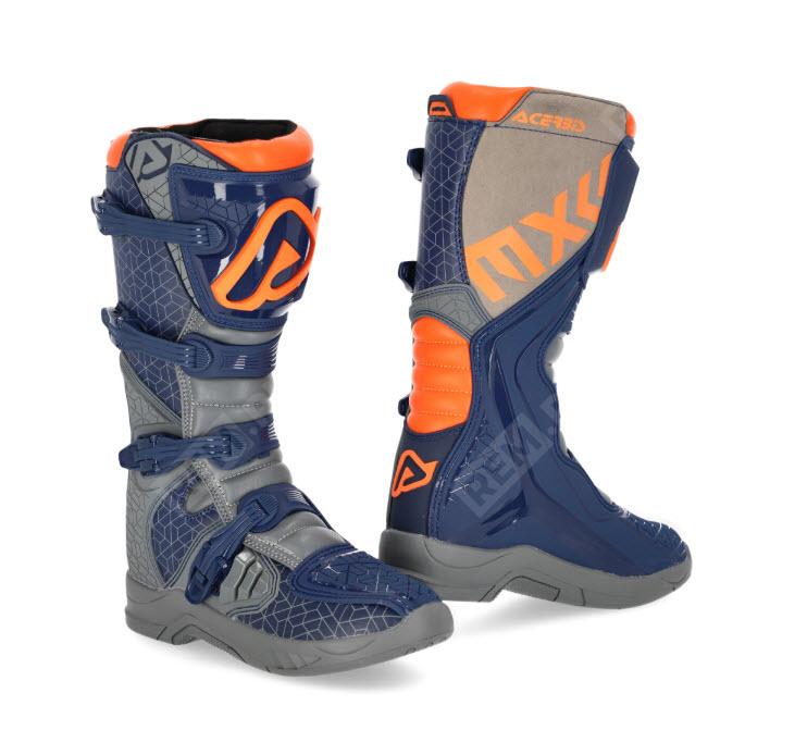  0022999.249.044  мотоботы кроссовые acerbis x-team, размер 44 (фото 1)