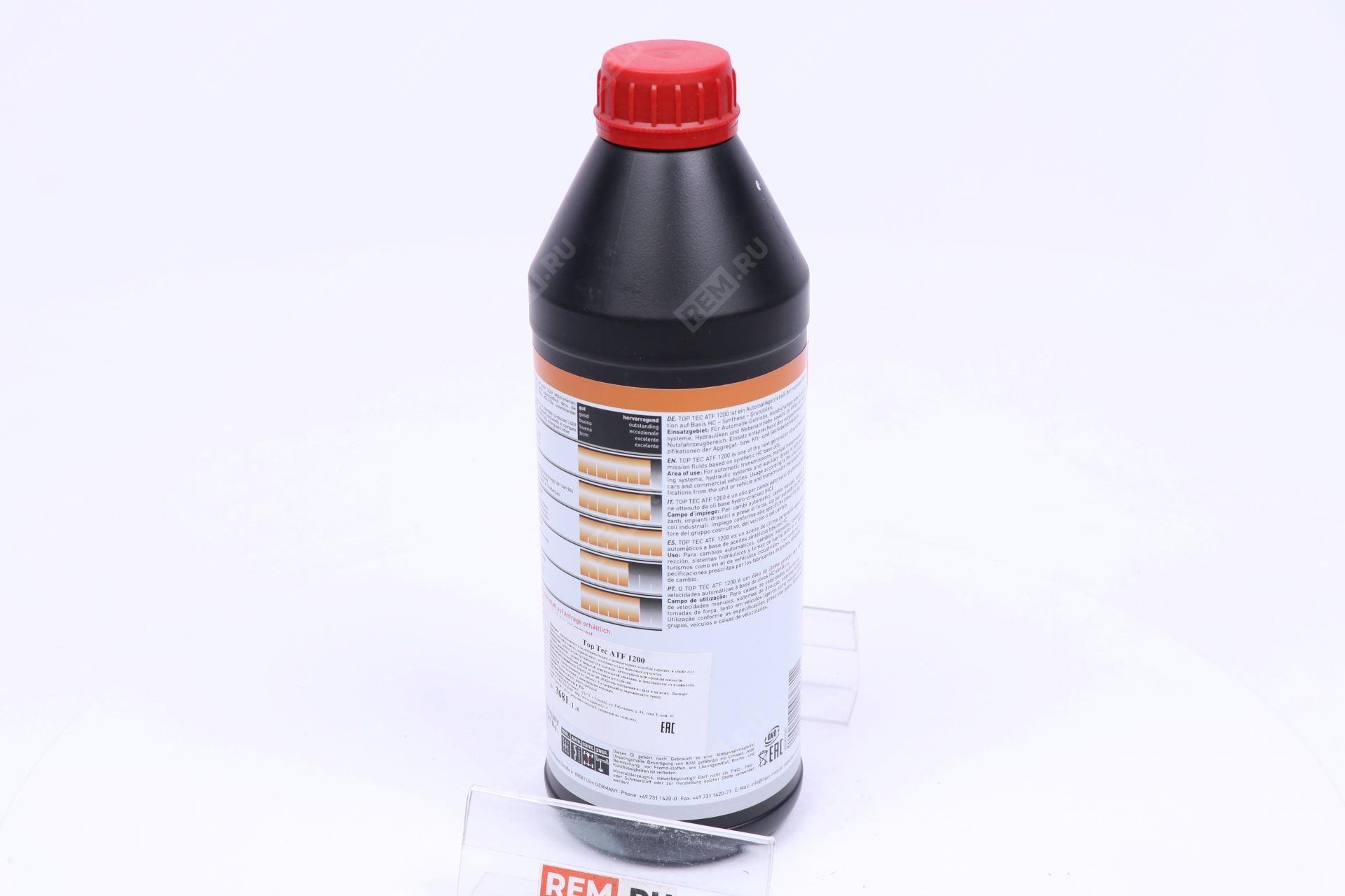  3681  масло трансмиссионное liqui moly top tec atf 1200, 1л (фото 3)