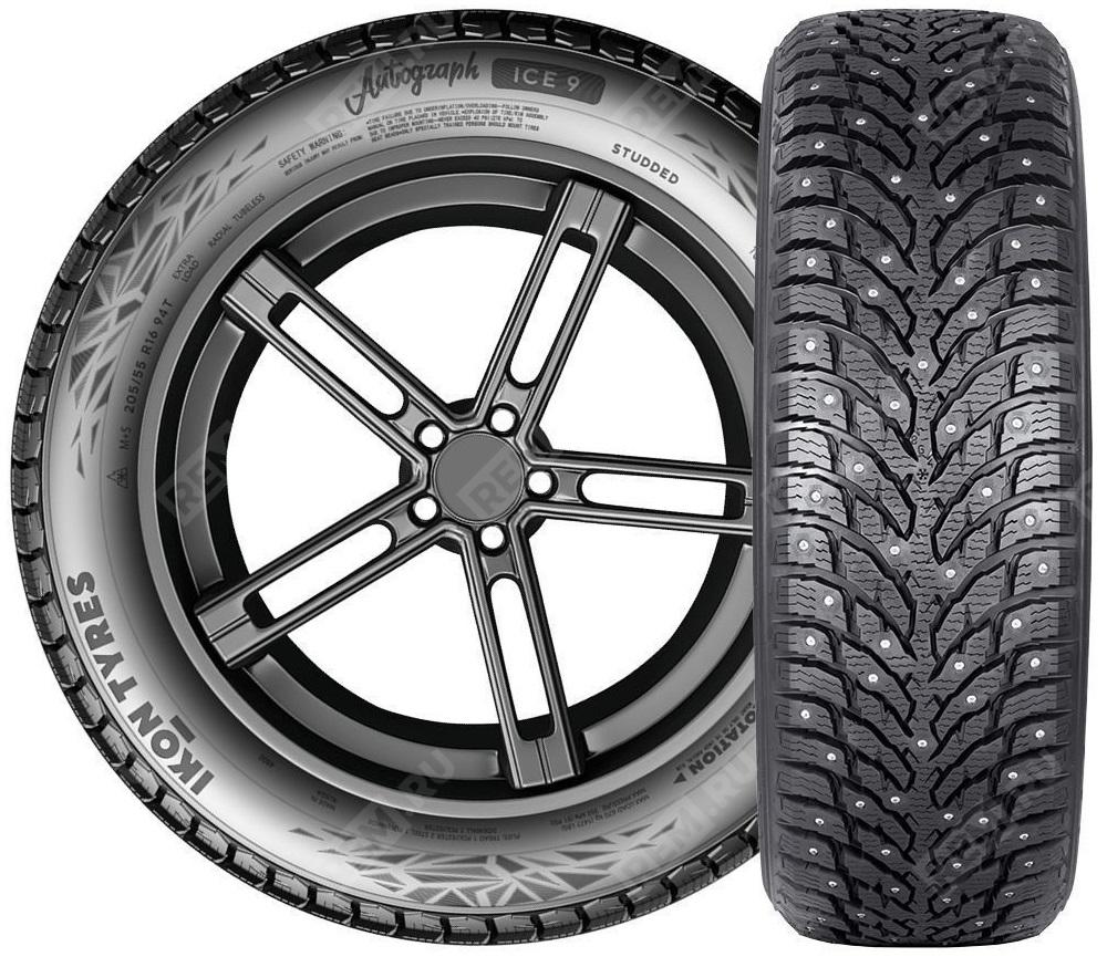  TS72231  автошина зимняя шипованная, ikon autograph ice 9, 245/40r20 99t xl (фото 1)