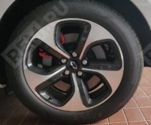 Колесо в сборе 20" Ikon Autograph Snow 3 SUV, левое Aito, Seres  Q550M7003  колесо в сборе 20" ikon autograph snow 3 suv, левое (фото 1)