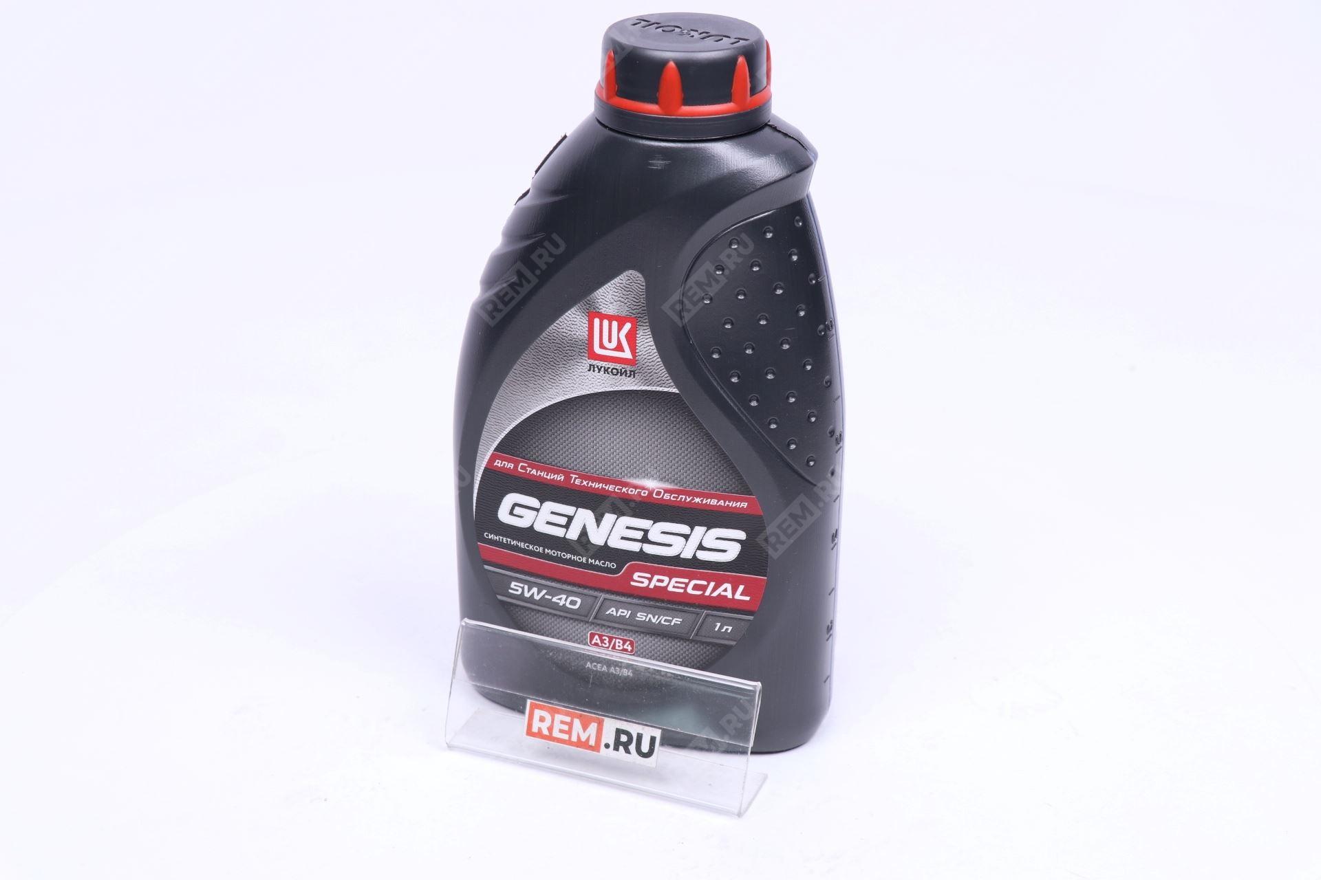  3655632 масло моторное lukoil genesis special a3/b4 5w-40, 1л