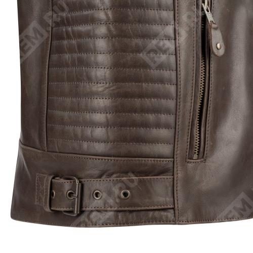  SCB1633-L  куртка кожаная segura cobra brown, l (фото 4)