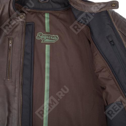  SCB1633-XL  куртка кожаная segura cobra brown, xl (фото 5)