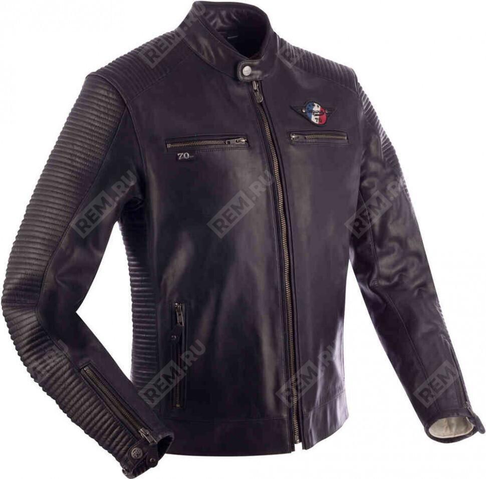  SCB1720-XXL  куртка кожаная segura riverton black, xxl (фото 2)