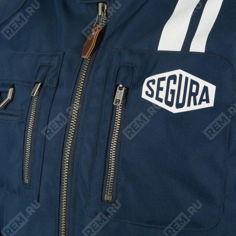  STB1299-XL  куртка текстильная segura scorpio marine/white, xl (фото 1)