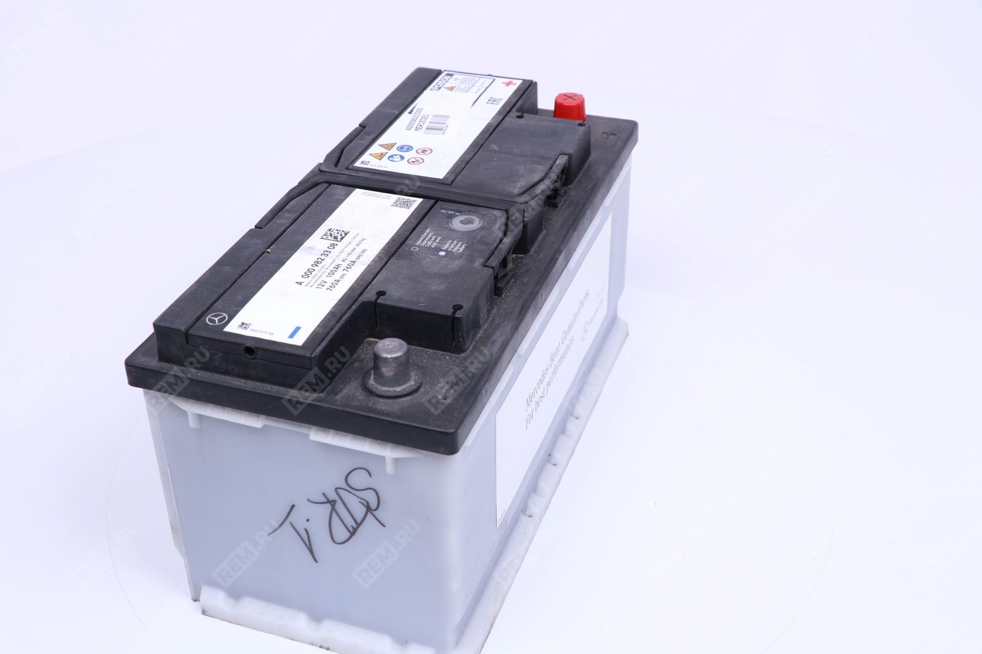  A0009823308  $$ акб/battery 100ah 760a 12v (фото 4)