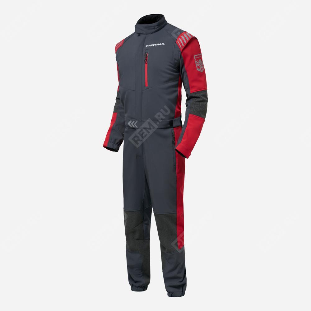  3790RED-M  комбинезон finntrail stig softshell с усилением m (фото 1)