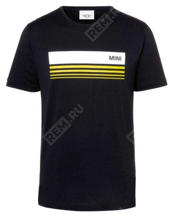  80145A21118  мужская футболка mini wordmark черная m (фото 1)