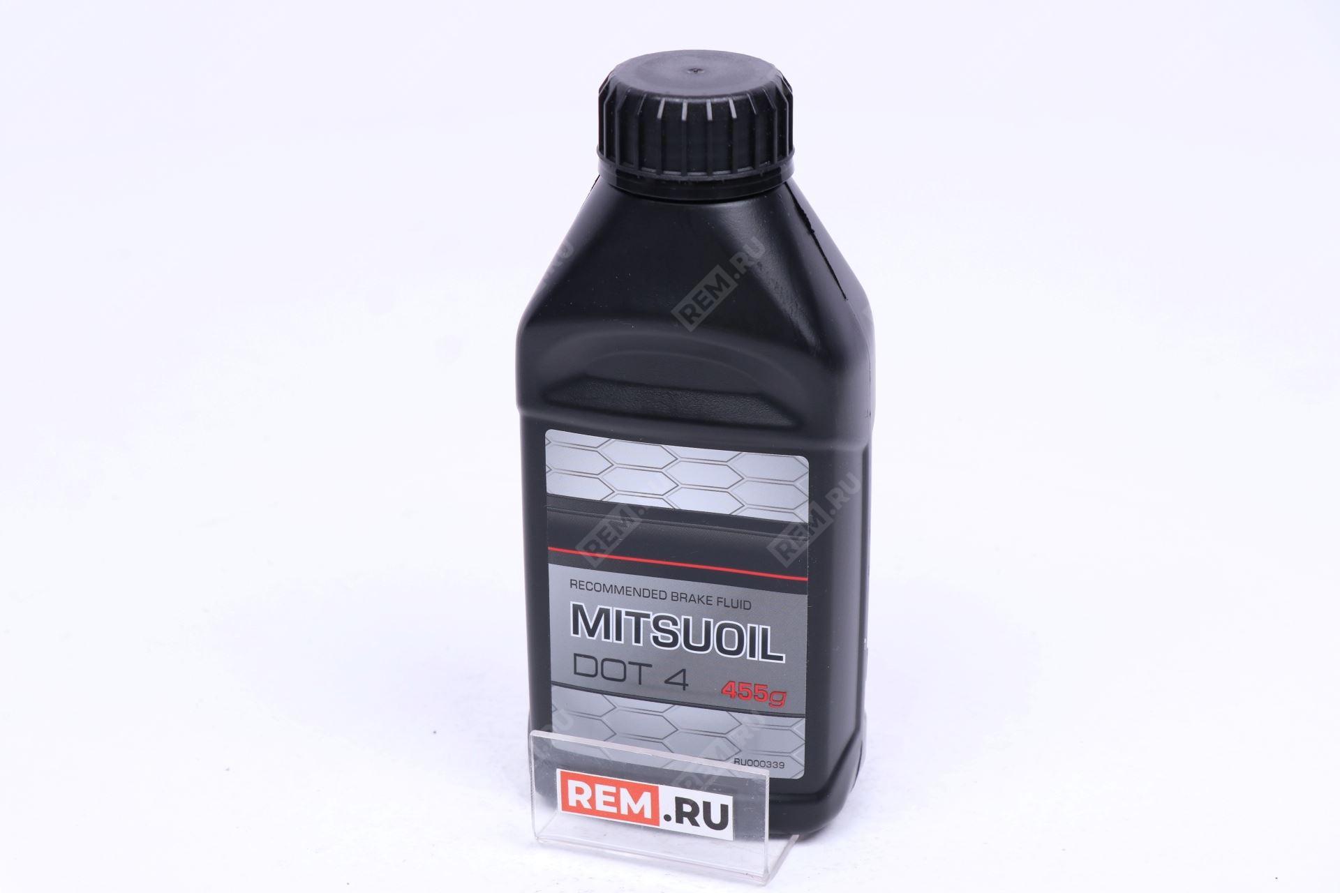  RU000339 тормозная жидкость, dot 4, 455г