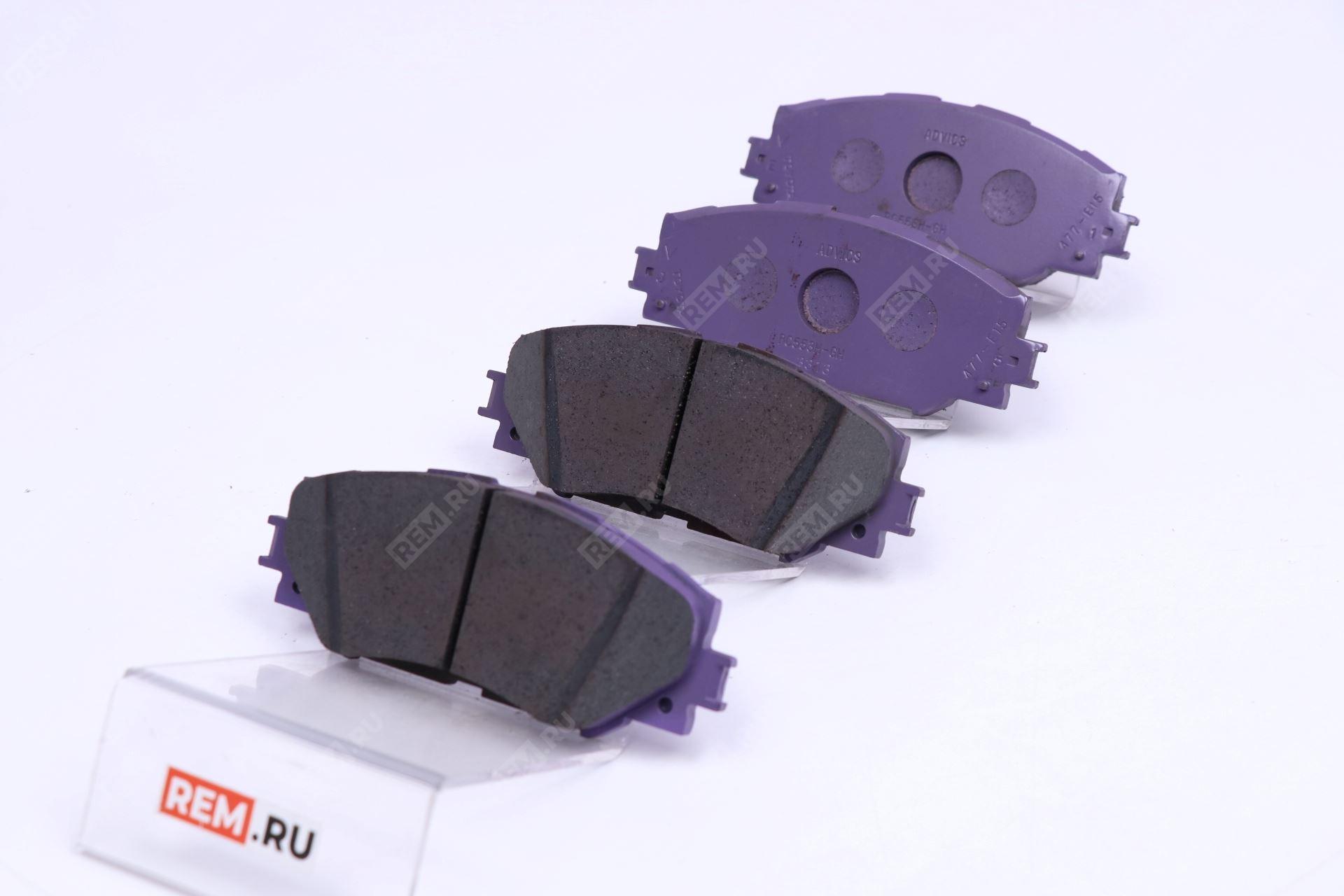  0446512610 колодки тормозные передние