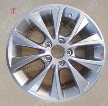  3113200CKZ2NA  диск литой 17" (без колпачка) (фото 1)