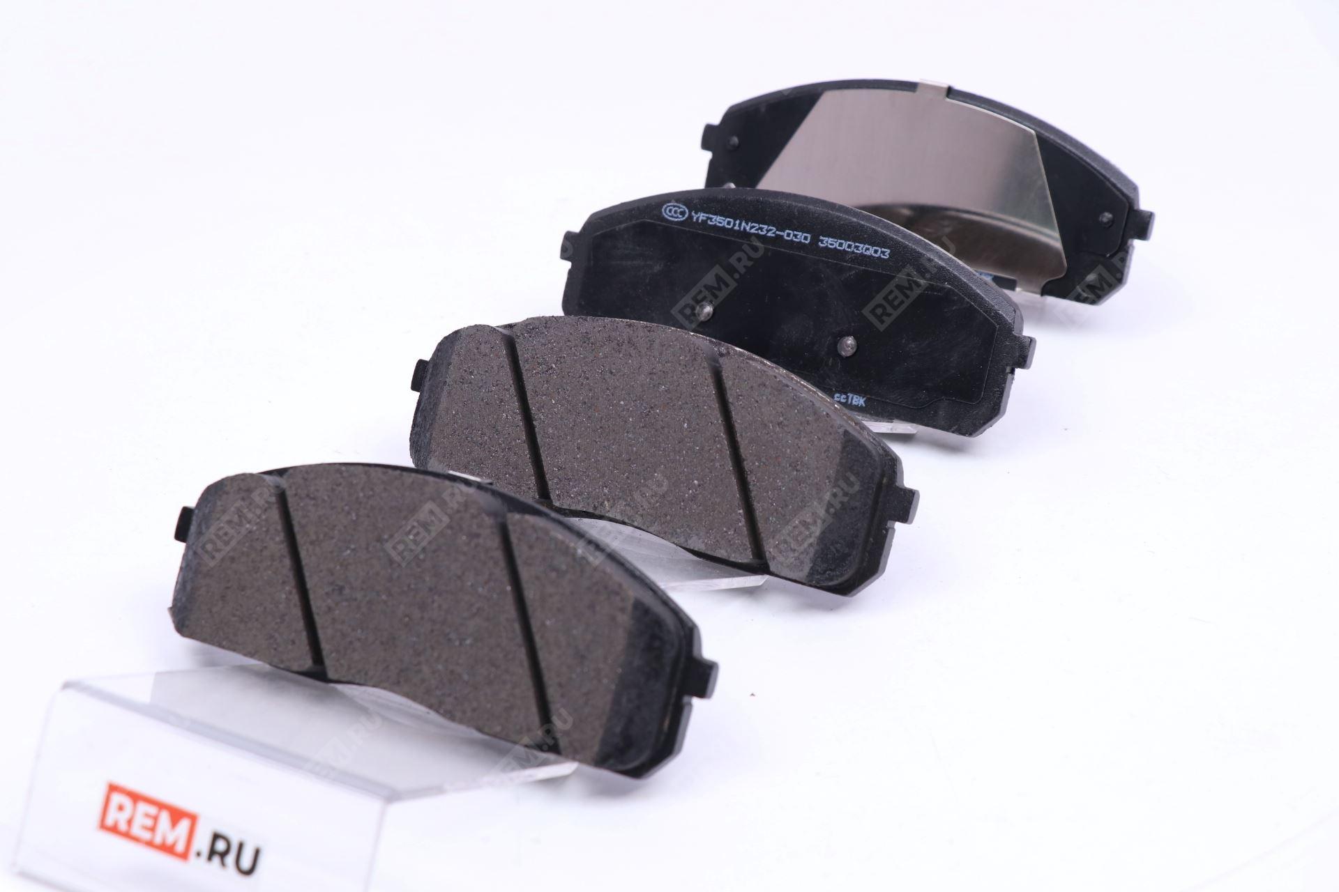  YF3501N232-030/130/230 колодки тормозные передние (для argo 2.0