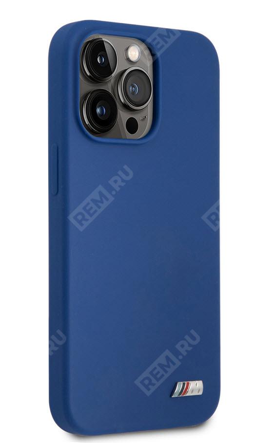  J5200000597  чехол bmw m magsafe силикон blue для iphone 13 (фото 1)