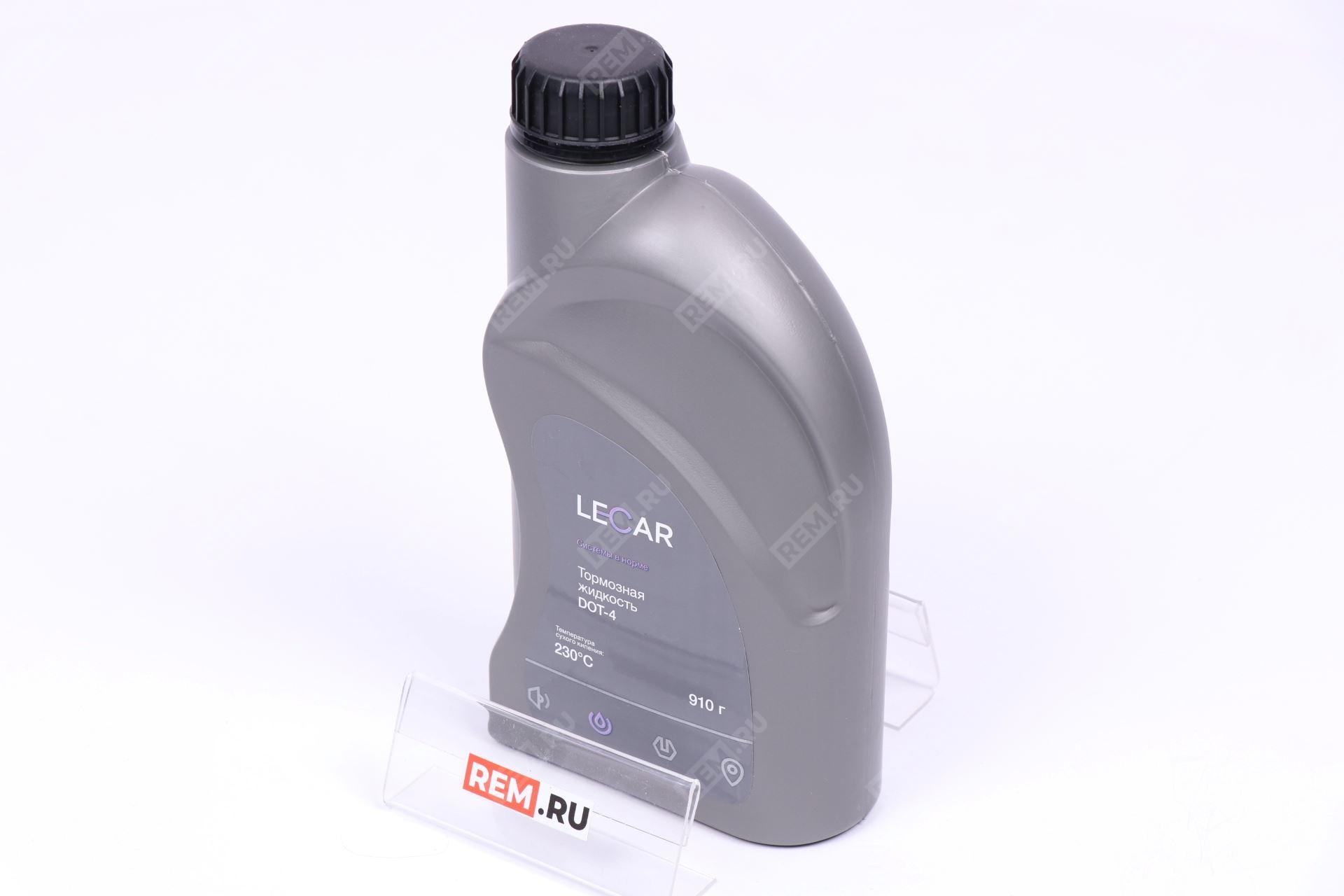  LECAR000021410  жидкость тормозная lecar dot-4, 0.91гр (фото 1)