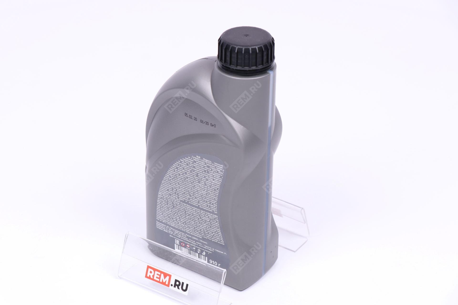  LECAR000021410  жидкость тормозная lecar dot-4, 0.91гр (фото 3)