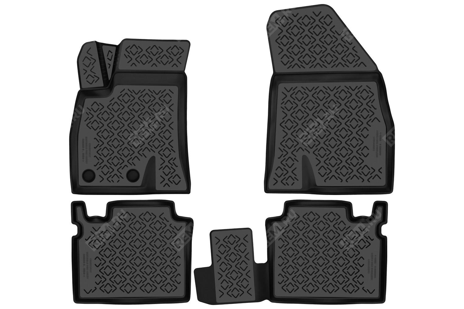 Ковры в салон 3D Chery  CHERY1017  ковры в салон 3d (фото 1)