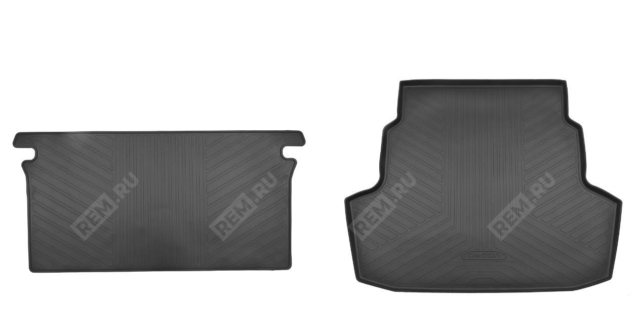 Защита спинок сидений 2-го ряда и ковер в багажник OMODA NP1P001RCO02 защита спинок сидений 2-го ряда и ковер в багажник (фото 1)