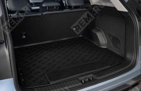  GAPP007FX11  ковер в багажник полиуретановый с защитным фартуком (фото 4)