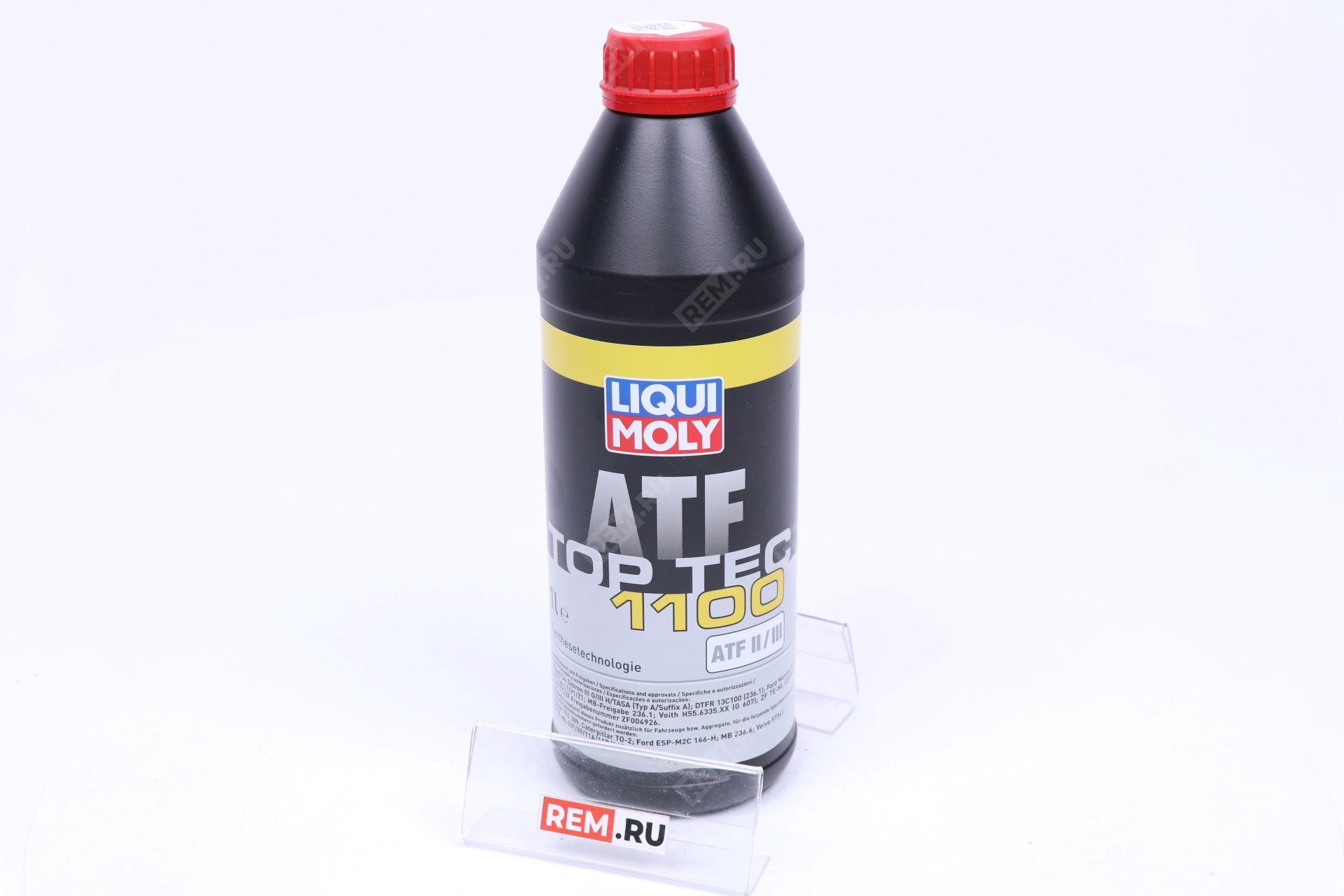  3651 масло трансмиссионное liqui moly top tec atf 1100, 1л