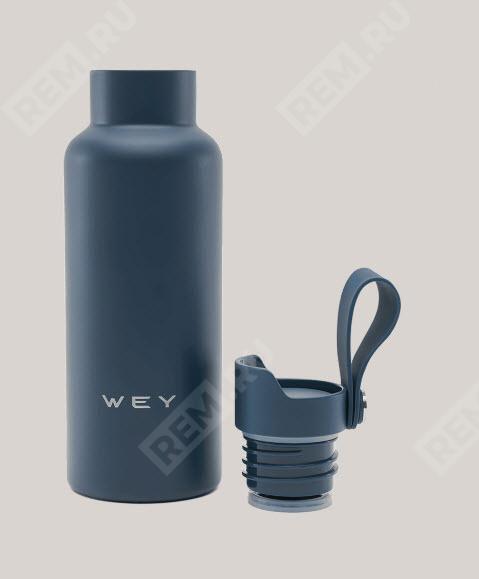 Термобутылка WEY (универсальная)  W_TERMOS_DARKBLUE  термобутылка wey (фото 1)