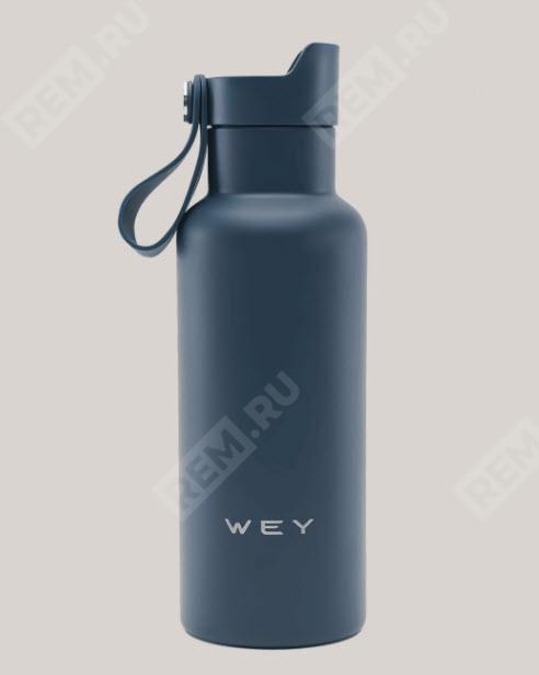 Термобутылка WEY (универсальная)  W_TERMOS_DARKBLUE  термобутылка wey (фото 2)