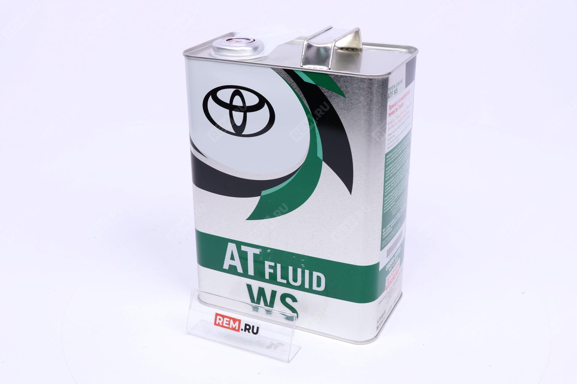  0888681885  масло трансмиссионное toyota atf ws, 4л (фото 3)