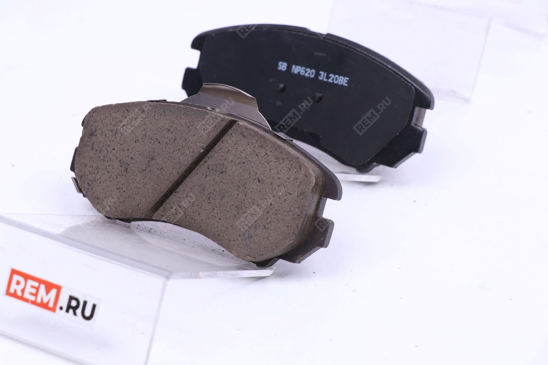  S101062-0300 колодки тормозные передние левые