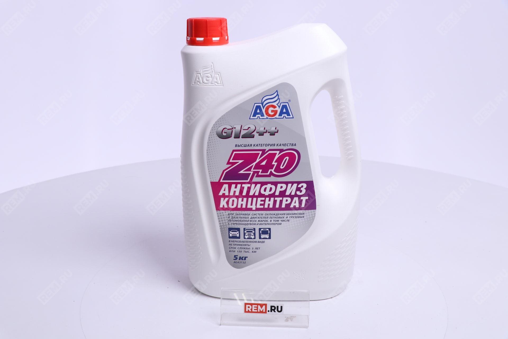  AGA313Z  антифриз g12++ z40, 5л (фото 1)