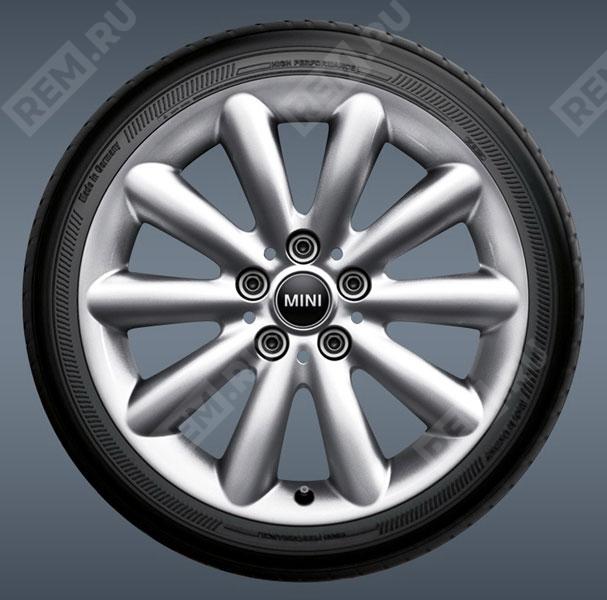  36112289855  колесо в сборе r17, cosmos spoke 499, dunlop sp winter sport 4d runflat (фото 1)