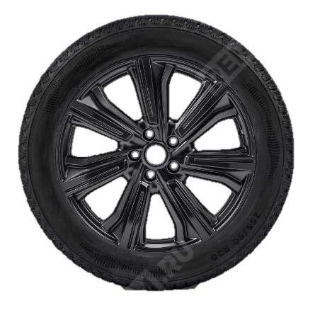  Q550M5001  колесо в сборе 20" black, ikon autograph ice 9 suv, левое (фото 1)