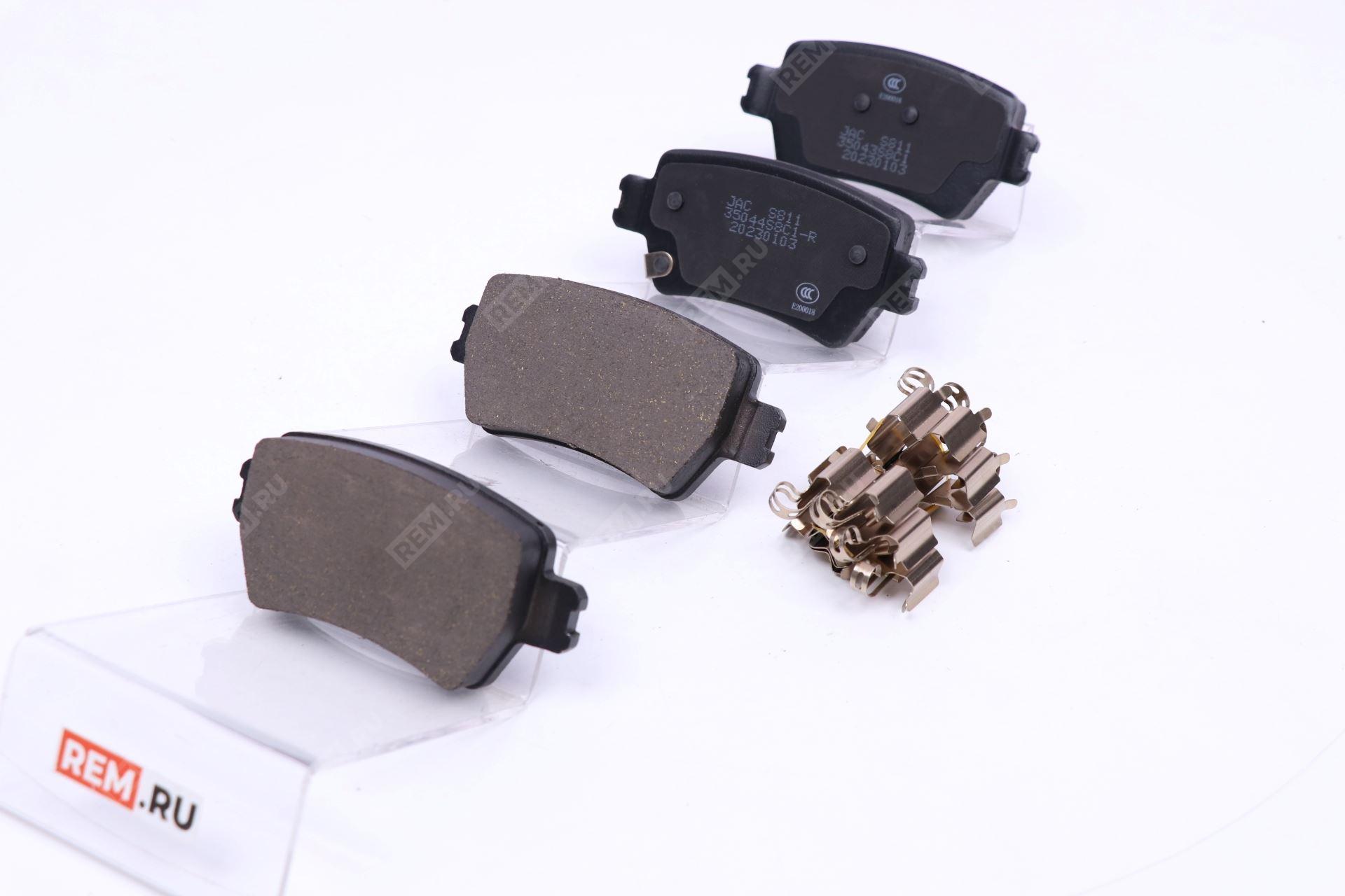  3504100U2400-F011 колодки тормозные задние