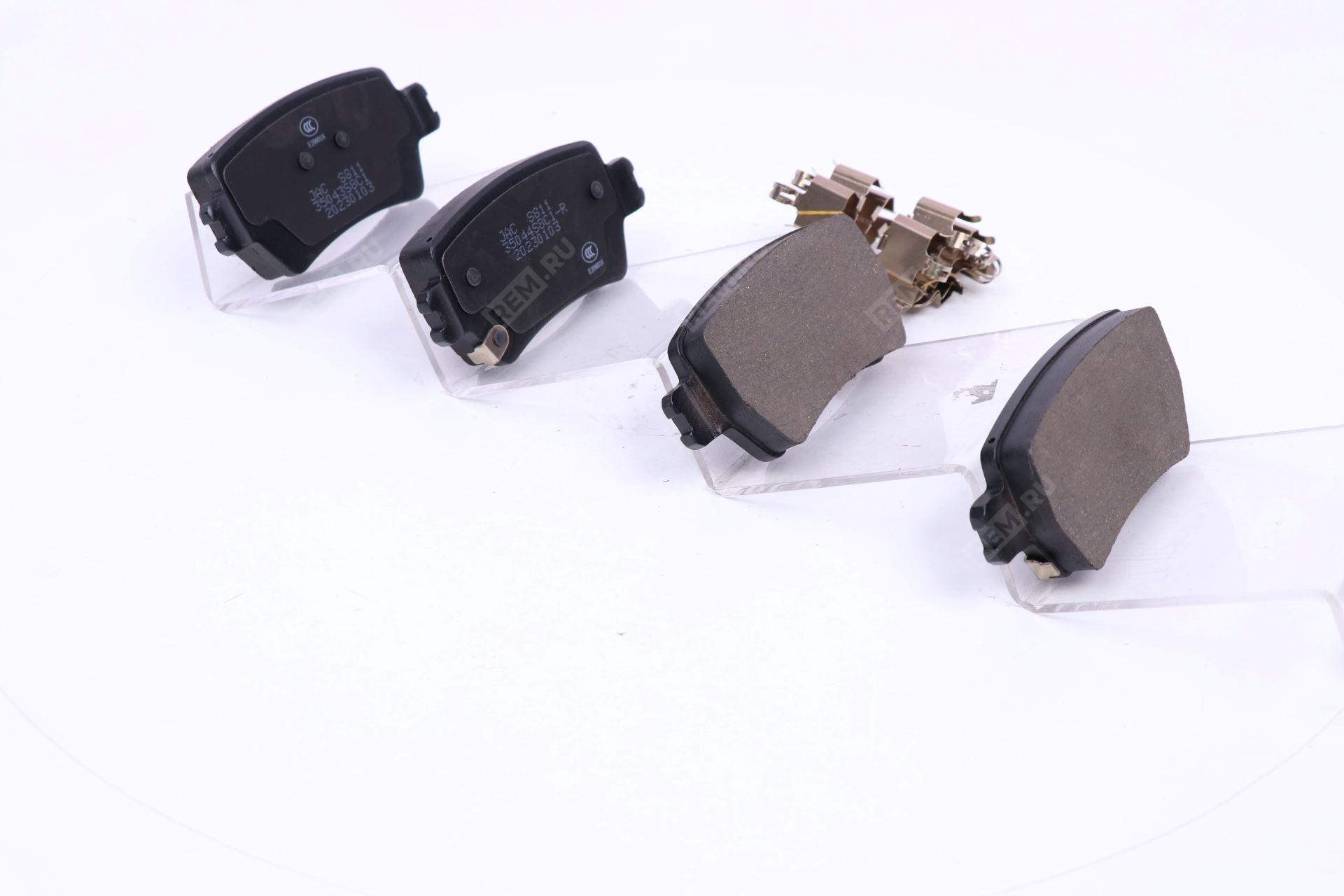  3504100U2400-F011  колодки тормозные задние (фото 4)