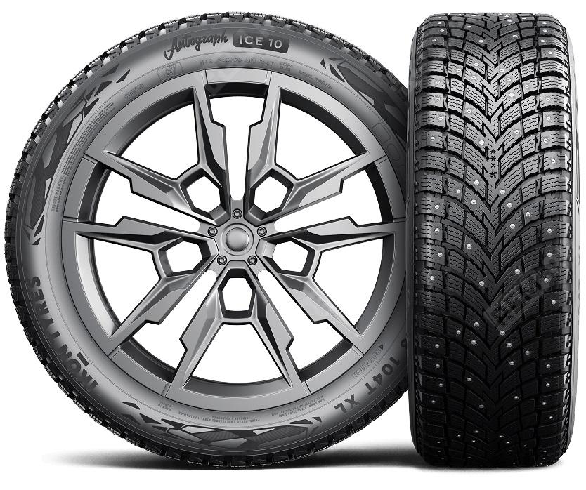  TS78121  автошина зимняя шипованная, ikon autograph ice 10, 245/45r19 102t xl (фото 1)
