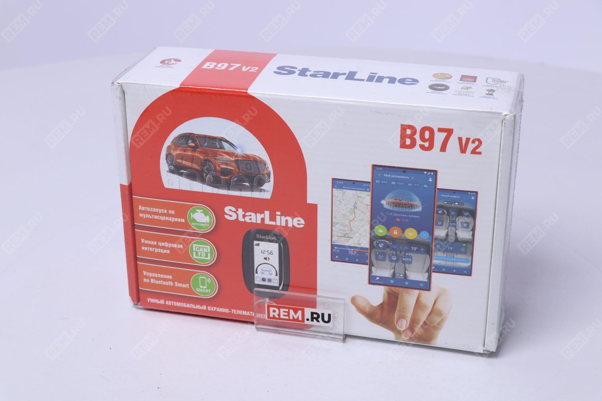  RUSB97LTEGPS сигнализация starline b97 v2 3can+fd+4lin lte gps