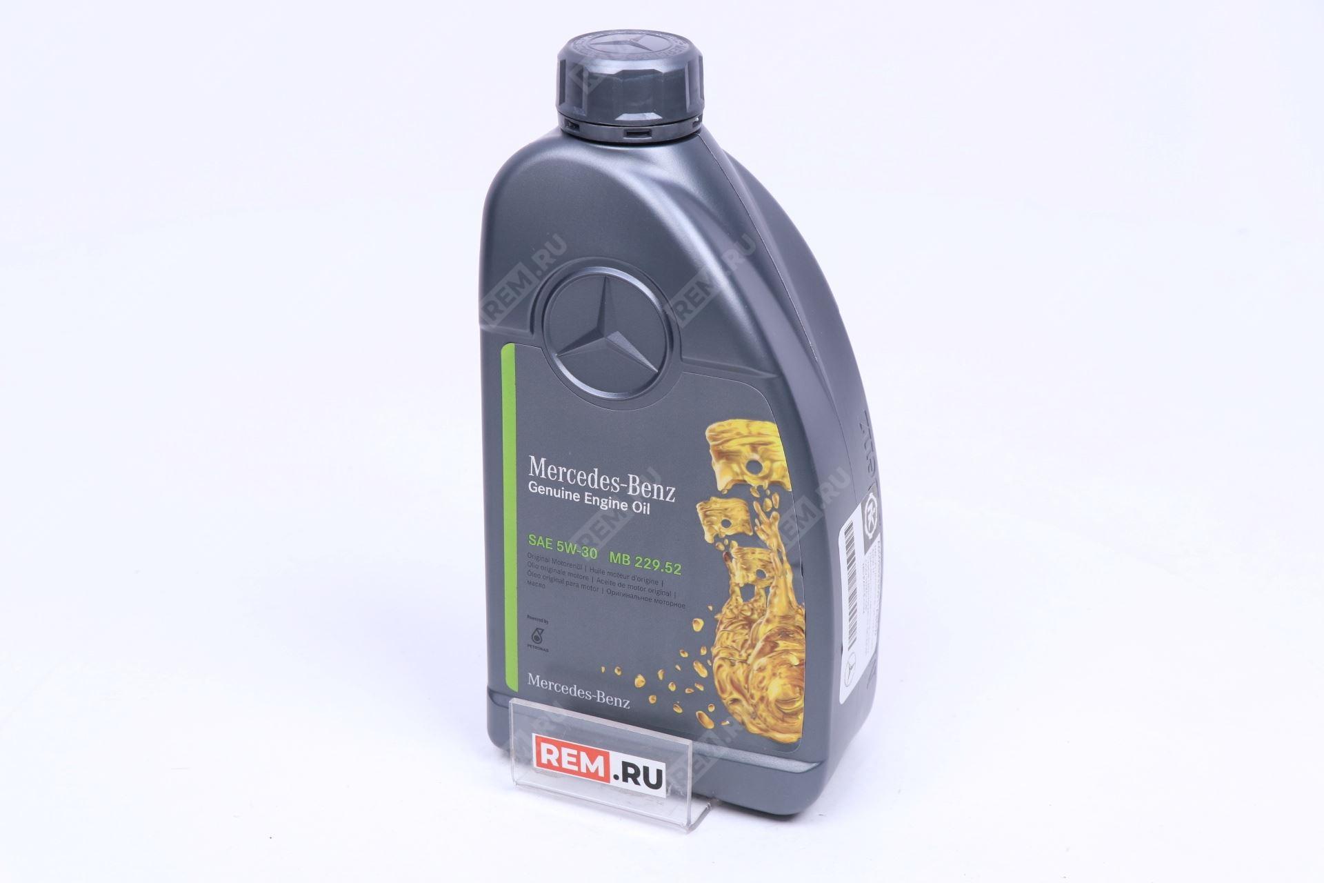  A000989330911ABDW масло моторное mb 229.52 sae 5w-30 1л