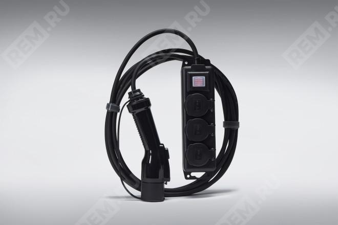 Комплект внешнего питания (3 розетки) TANK  CH0026  комплект внешнего питания (3 розетки) (фото 1)