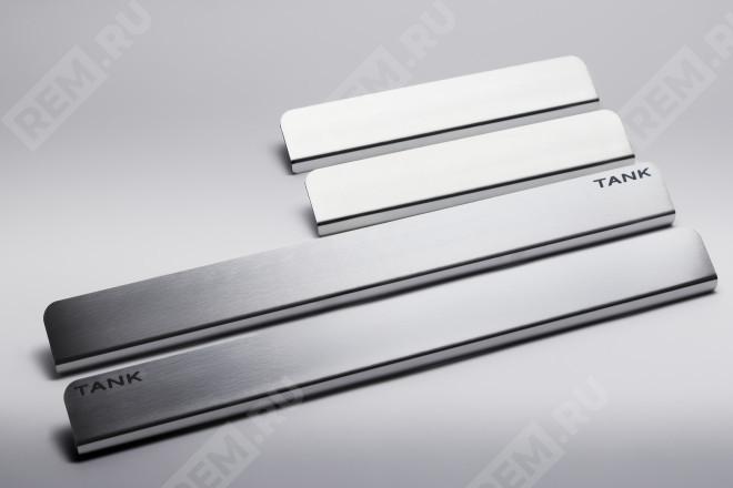 TNK0120-F  накладки на пороги, сталь (фото 2)