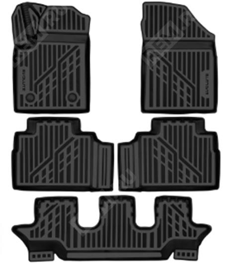  ESPNL003CM  комплект полиуретановых ковров салона (7 мест) (фото 1)