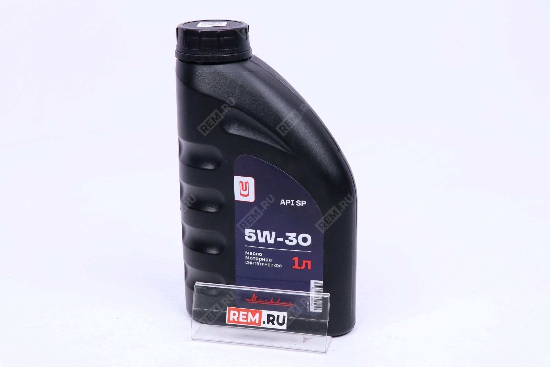 Масло моторное 5W-30 SP, 1Л Москвич Y05300001DN масло моторное 5w-30 sp, 1л (фото 1)