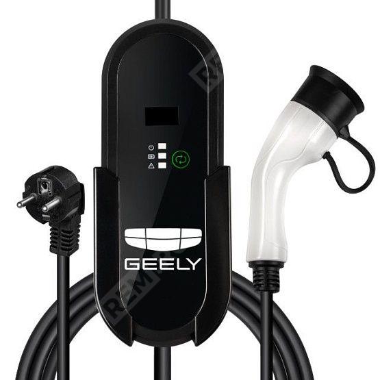 Портативное зарядное устройство Type 2, 220V, 16A Geely GARI04SP портативное зарядное устройство type 2, 220v, 16a (фото 1)