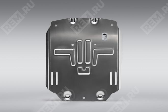  RUS5280  защита коробки передач алюминиевая (фото 4)